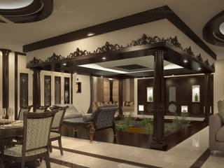 A prestigious Project By Monnaie Interior Designers, Monnaie Interiors Pvt Ltd Monnaie Interiors Pvt Ltd Living room