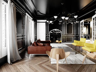 black baron haussmann, Better and better Better and better Livings modernos: Ideas, imágenes y decoración