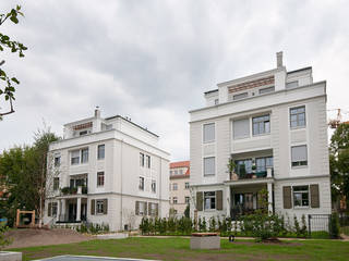 Neubau ParkPALAIS in Dresden-Striesen, Seidel+Architekten Seidel+Architekten クラシカルな 家