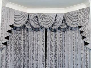 Jacquard Swags Curtain, Alf Onnie Alf Onnie Puertas y ventanas de estilo clásico