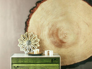 Woody Wood rug, YLdesign YLdesign Salon moderne