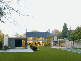 Villa Rotonda Goirle, Bedaux de Brouwer Architecten Bedaux de Brouwer Architecten Casas modernas