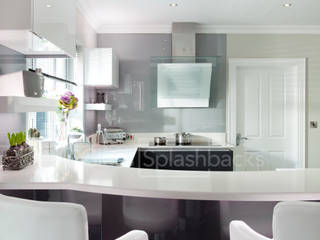 Glass Splashbacks in Kitchens , DIYSPLASHBACKS DIYSPLASHBACKS Modern Kitchen Glass Grey