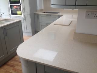 CimStone Sines Quartz Worktops Marbles Ltd Klasyczna kuchnia