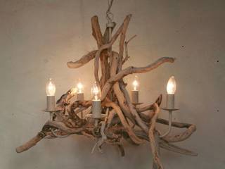 Driftwood Chandeliers, Julia's Driftwood Julia's Driftwood Rustik Evler