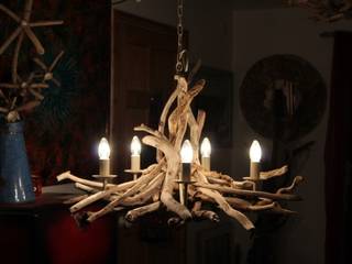 Driftwood Chandeliers, Julia's Driftwood Julia's Driftwood Rustik Evler