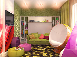 game room, Your royal design Your royal design Ausgefallener Multimedia-Raum