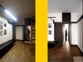 BNC Flat: ristrutturazione di un appartamento a Roma, Davide Marchetti Architetto Davide Marchetti Architetto Ruang Keluarga Modern