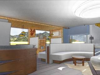 Hotel Val Gardena, UGAssociates UGAssociates Spazi commerciali