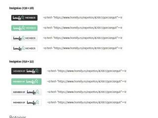 Añadir badges y widgets, Ayuda homify Ayuda homify
