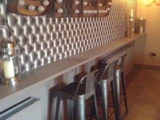 PRIVATE DINING ROOM - THE SHED, Shandler Homes Ltd Shandler Homes Ltd 인더스트리얼 다이닝 룸