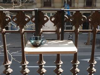 Coffee table, Quentin Mevel Quentin Mevel Balcone, Veranda & Terrazza in stile minimalista