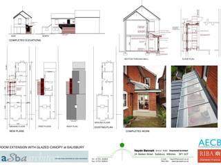 Marlborough Road House Extension, Haydn Bennett Chartered Architect Haydn Bennett Chartered Architect Moderne woonkamers