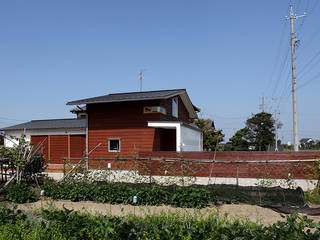 一色白山の家 | house of isshikihakusan, haco建築設計事務所 haco建築設計事務所 Casas familiares