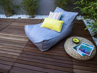 Bamboo Terrace - Sintra, MUDA Home Design MUDA Home Design 러스틱스타일 정원