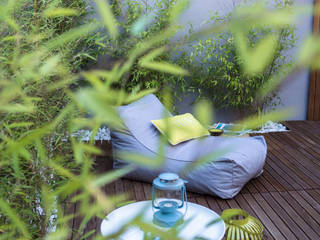 Bamboo Terrace - Sintra, MUDA Home Design MUDA Home Design 러스틱스타일 정원