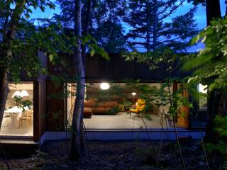 雁木のある家, YASUO TERUI Architects Inc. YASUO TERUI Architects Inc. Eklektyczne domy