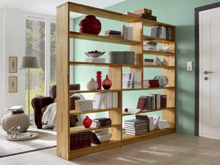 homify Modern style study/office Cupboards & shelving