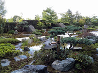 Japangarten in Hannover - Fokusierung beim Essen sowie beim Lernen, Kokeniwa Japanische Gartengestaltung Kokeniwa Japanische Gartengestaltung Biurowce