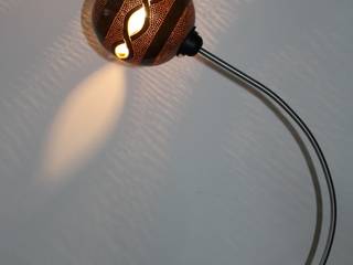 lampe calebasse,réalisation métal, les zilluminés de la calebasse les zilluminés de la calebasse Daha fazla oda