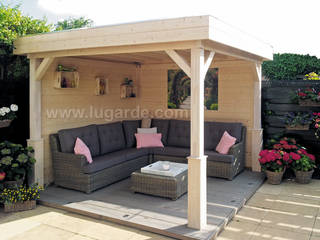 Vrijstaande veranda's , Lugarde BV Lugarde BV Modern Terrace