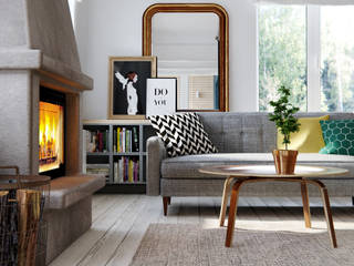 Интерьер OOD, INT2architecture INT2architecture Scandinavian style living room