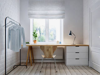 Интерьер OOD, INT2architecture INT2architecture Scandinavian style bedroom