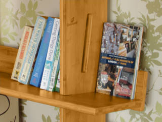 Bookcase, 5 Book Shelves, Finoak LTD Finoak LTD Phòng khách