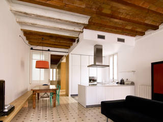 Casa AD - Barcelona, IF arquitectos IF arquitectos Eclectic style dining room