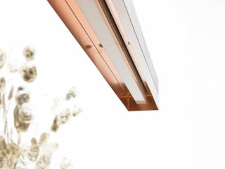 [C1]copper Pendelleuchte Beton Kupfer minimalistisch, GANTlights GANTlights Comedores de estilo minimalista