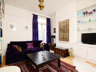 Greenwich House Living room, ZazuDesigns ZazuDesigns Living room