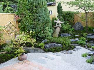 Kleiner Garten ganz Moos (Groß), Kokeniwa Japanische Gartengestaltung Kokeniwa Japanische Gartengestaltung Azjatycki ogród