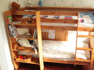 Bunk Bed Hanging Shelf, Finoak LTD Finoak LTD Modern nursery/kids room