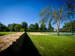 Openning a garden up to the landscape, Alasdair Cameron Design Alasdair Cameron Design Jardines de estilo minimalista