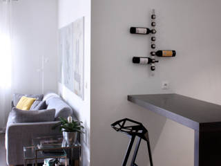 Mieszkanie 64m2, M+ DESIGN Marta Dolnicka Marchaj M+ DESIGN Marta Dolnicka Marchaj Comedores de estilo minimalista
