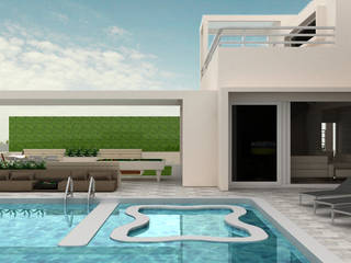 White Retreat, Neotecture Neotecture Pool
