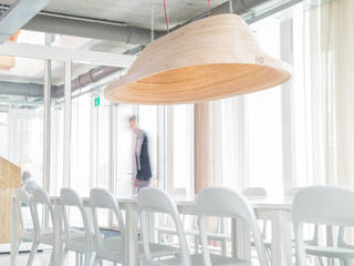 Twisted Lights, Studio Erwin Zwiers Studio Erwin Zwiers Modern dining room Lighting