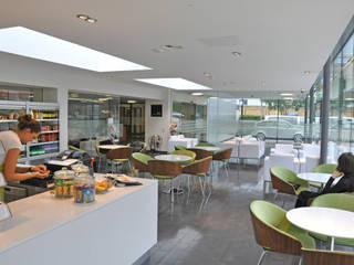 Platinum Café, Sonnemann Toon Architects Sonnemann Toon Architects พื้นที่เชิงพาณิชย์