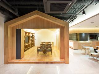 A House for Nature and People / YLAB, Y L A B Y L A B ห้องทำงาน/อ่านหนังสือ