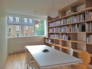 South London Office , Caseyfierro Architects Caseyfierro Architects Modern Study Room and Home Office