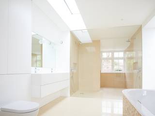 North London House Extension, Caseyfierro Architects Caseyfierro Architects Modern style bathrooms