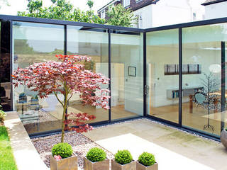 FAMILY HOUSE Extension, Caseyfierro Architects Caseyfierro Architects Modern windows & doors