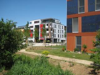 Grüne Lofts, planugsgruppe agsn architekten GmbH planugsgruppe agsn architekten GmbH Casas de estilo moderno