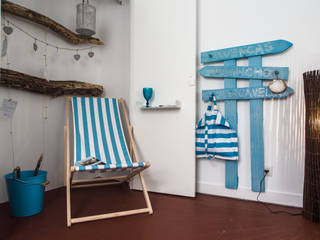 NiceWay Cascais Hostel - Beach Bedroom - Cascais, MUDA Home Design MUDA Home Design Espacios comerciales Hoteles