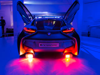 BMW MUSEUM i8 - APHRODITE LICHTINSTALLATION, Barefoot Design Barefoot Design Commercial spaces