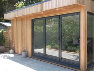 Garden Room in High Barnet, London, Office In My Garden Office In My Garden Modern garden