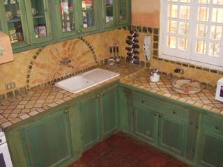 cucina in muratura, Il mosaico sas & co di salem mohsen Il mosaico sas & co di salem mohsen Cucina in stile classico