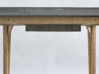 Beton Kaffeetisch, Accidental Concrete Accidental Concrete ダイニングルームテーブル