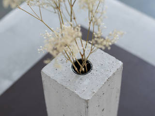 Beton Vase, Accidental Concrete Accidental Concrete 스칸디나비아 거실