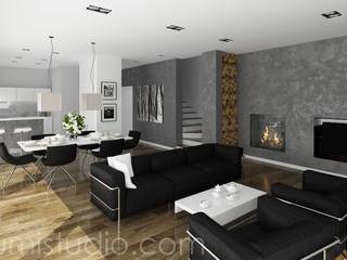 WNĘTRZA - wizualizacje, ILLUMISTUDIO ILLUMISTUDIO Classic style living room